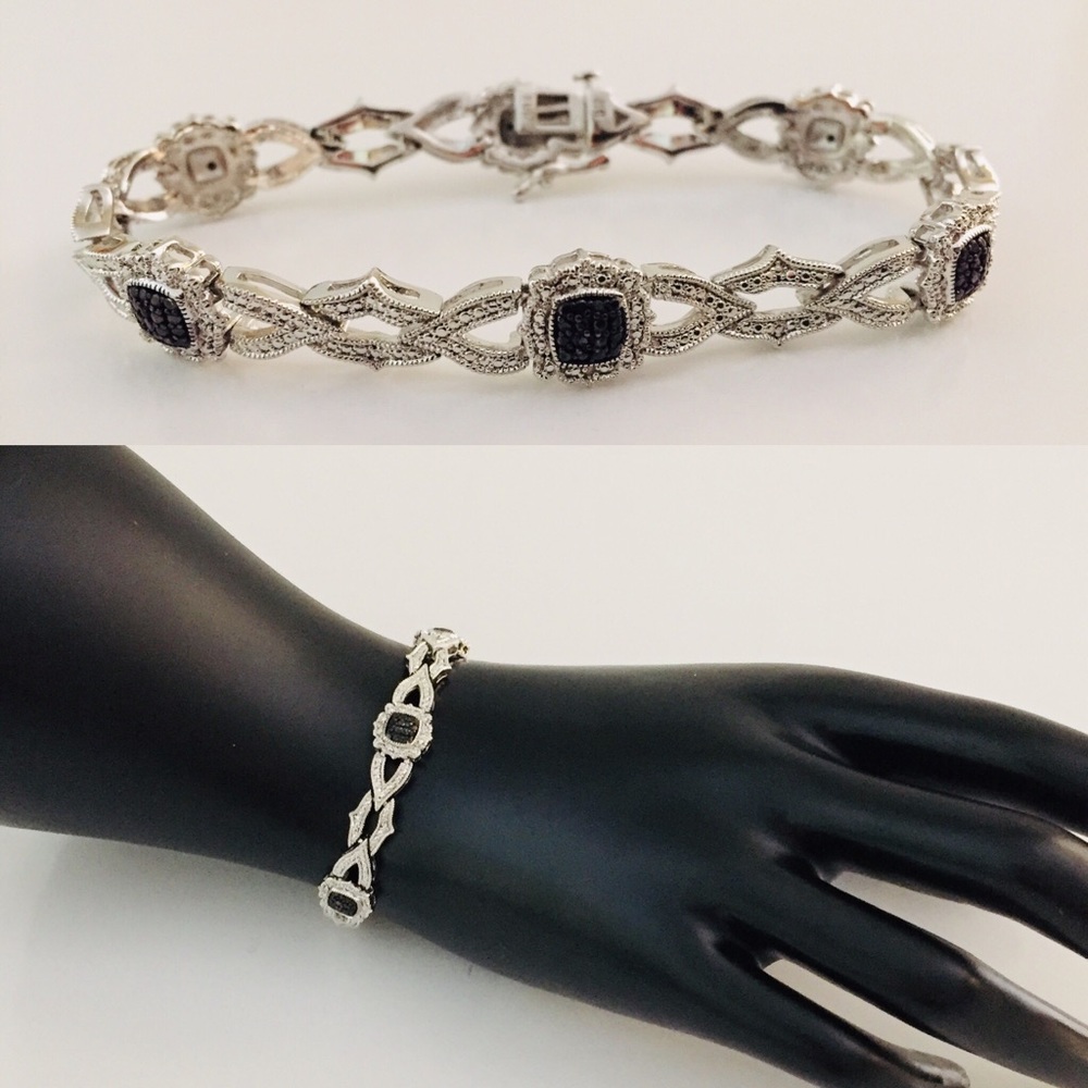 Classic Square Diamond Bracelet
